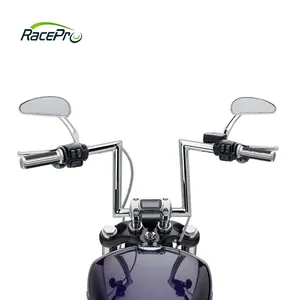 RACEPRO 25mm Ape Hanger Handlebar for Motorcycle Bobber Handlebar Universal Custom Chopper