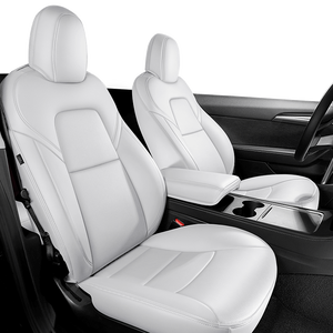 Coprisedili in Tessuto Microfibra Napa Premium per Tesla Model 3/Y - Copertura Completa/Parziale, <span class=keywords><strong>Su</strong></span> <span class=keywords><strong>Misura</strong></span> per Modelli 2017-2023 - Product Image 1