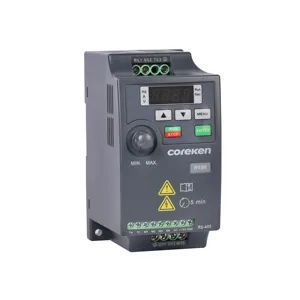 0.75kW ~ 15kW Mini VFD/280V/380V 1 & 3 Phase/Convertisseur/Onduleur/Entraînement à fréquence variable/Entraînement moteur AC/50Hz/60Hz