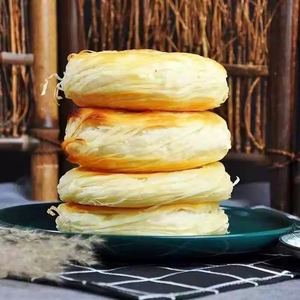Pain à hamburger chinois OEM, crêpe Laotongguan, aliments surgelés - Product Image 4