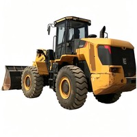 Chargeuse sur pneus Cat 966H d'occasion Euro 2, forte force de creusement, pour chantier de construction