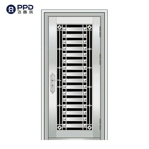Puertas Reforzadas de Acero Inoxidable de Buena Calidad y Ecológicas para Edificios Residenciales, <span class=keywords><strong>Precio</strong></span> Directo de Fábrica - Product Image 5