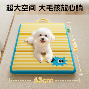 Nouveaux tapis pour animaux de compagnie toutes saisons, double face, pliables, avec poignées, adaptés aux lits pour chiens et chats, disponibles pour l'exportation. - Product Image 5