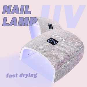 Lampe à ongles UV LED rechargeable 48W, alimentée par batterie, sécheuse de vernis gel pour les ongles des pieds, salon de manucure - Product Image 1