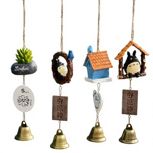 Nuovo Campanello a Vento Moderno Minimalista in Resina a Forma di Drago, Decorazione per Stanza, Ciondolo per Auto, Gatto Cartone Animato, Regalo di Compleanno, Bambola Portafortuna da Balcone - Product Image 1
