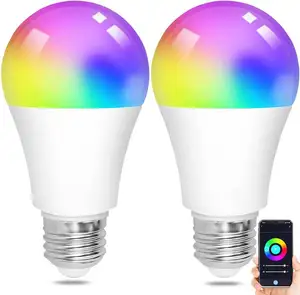 האחרון 5w 7w 9w 9w e27 a60 gu10 e26 e27 wifi rgb חכם נורות dimmable LED אורות נורה