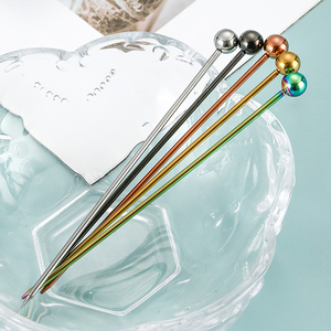 Stuzzicadenti Lunghi in Acciaio Inox Personalizzabili per Cocktail, Frutta, Olive e Antipasti - Product Image 6