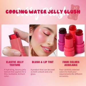 Nieuwe 4 Cccooling Water Jelly Tint Multi-Use Wang En Lipvlek Vochtig Aquarel Effect Blozen Ziek - Product Image 5