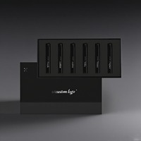 Caja de Cartón Rígido Estilo Cajón para Set de Descubrimiento de Perfumes Personalizados, para Envases de Atomizador Recargable de 3ml, 5ml y 10ml