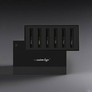 Scatola Personalizzata per Set <span class=keywords><strong>di</strong></span> Profumi Stile Cassetto in Cartone Rigido per Flaconi Spray Ricaricabili da 3ml 5ml 10ml Confezione Porta Atomizzatore - Product Image 3