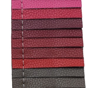 Cuir PU gaufré en microfibre, résistant à l'abrasion, plusieurs options de couleurs pour la tapisserie de meubles - Product Image 2