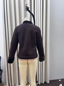 2026 빈티지 스타일 퍼 칼라 블레이저 프로그 버튼 여성 코트 (퍼 소매, 시크한 중국풍 버클, 여성용 겨울 재킷) - Product Image 4