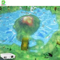 Logiciel de projection interactif Leplay VR pour enfants, version de base, table de sable à réalité augmentée 3D, 15 jeux pour centre commercial