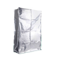 Emballage de composants barrière à l'humidité sur mesure, sac en aluminium, sac sous vide industriel, sac en feuille d'aluminium