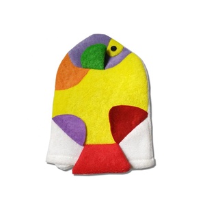 Nieuwe Collectie Novelty Vis Vorm Bad Douche Mitt, Bad Handschoenen Voor <span class=keywords><strong>Kids</strong></span> - Product Image 1