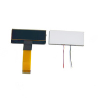 COG1602 Layar Dot-matrix LCD Karakter Monokrom Layar LCD 1,5 inci Modul LCD SPI LCM Resolusi 16x2 Kecerahan Terang