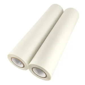 Custom size double single side dtf film roll 60cm 30cm 33cm dtf paper pet film roll for digital inkjet heat transfer printing