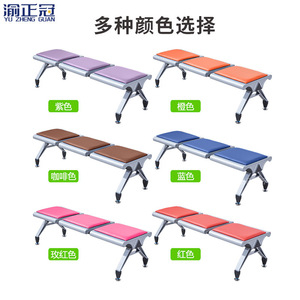 Banco de espera público Yu Zhengguan de 4 asientos, de aleación de aluminio, para aeropuertos, estaciones y centros comerciales - Product Image 3