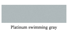 Platinum Natation Gris