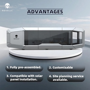 Casa Contenedor <span class=keywords><strong>de</strong></span> Acero Personalizada <span class=keywords><strong>de</strong></span> 10 m en Oferta - Tienda Moderna Desplegable para Eventos al Aire <span class=keywords><strong>Libre</strong></span> y Centros Comerciales - Product Image 2