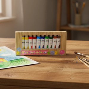 Fournitures d'art professionnelles pour <span class=keywords><strong>aquarelle</strong></span> directement de l'usine, tubes de peinture non toxiques, palette en plastique, ensemble de peinture <span class=keywords><strong>à</strong></span> l'<span class=keywords><strong>aquarelle</strong></span> pour papier et toile - Product Image 2