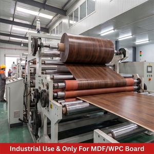 <span class=keywords><strong>Film</strong></span> décoratif PVC à grain de bois pour laminage sous vide, rouleau de <span class=keywords><strong>film</strong></span> PVC gaufré texture bois pour panneaux muraux, portes et meubles - Product Image 1