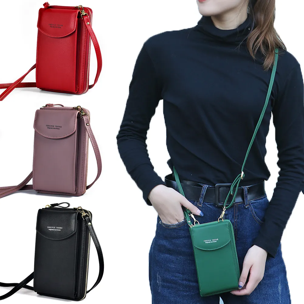 PU Luxury Handbags Womens Shoulder Bags For Woman 2023 Ladies Hand Bags Women's Crossbody Bags Purse Clutch Phone Wallet