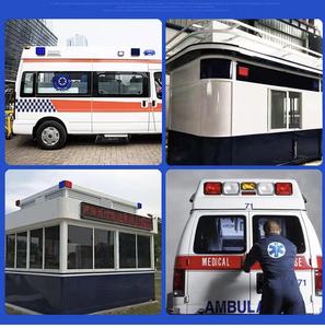 12V LED camion dei pompieri di emergenza luce di soccorso rosso blu quadrato lampeggiante luce di avvertimento materiale PC segnale di traffico per l'alta visibilità - Product Image 5