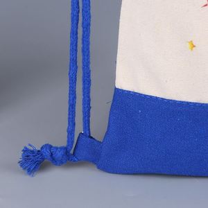 Custom Drawstring Backpack Pouch Closure Cincher Sack Pack Gymsack Sportbag Travelbag <b>Beachbag</b> - Product Image 4