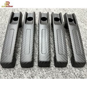 Manija de puerta exterior de fibra de carbono mate para Mercedes Benz Clase G W464 G63 G500 G350 2019-2024, piezas de repuesto para coche - Product Image 3