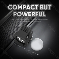 Projecteur LED puissant 20W de 2 pouces, type Cube Pod, pour véhicules tout-terrain, feux de circulation et feux de recul pour voitures et camions