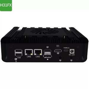 Mini PC Industrial Sin Ventilador BKHD N100 J6412 con Doble LAN y Doble COM, Computadora Integrada DDR4 DDR5 - Product Image 2
