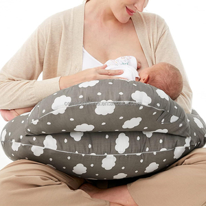 Fábrica de alimentación del bebé almohada de enfermería mamá infantil <span class=keywords><strong>Beck</strong></span> soporte en forma de U correa de cintura ajustable cubierta extraíble almohada de lactancia - Product Image 2