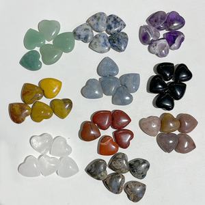 Cristalli naturali all'ingrosso caldi di 3cm che curano le pietre del Chakra dei regali del cuore della <span class=keywords><strong>pietra</strong></span> - Product Image 2