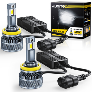 Bombillas LED AUXITO X5 H11, 170W, 16000LM, 900% Más Brillantes, 6500K, Blanco Frío, Bombilla LED para Faros Antiniebla H8 H9 - Product Image 3