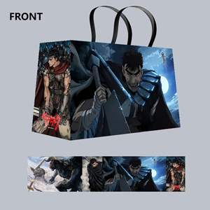 17 Bolsas de Regalo de Papel con Diseño de Anime de 60 cm, con Personajes como Luffy, Tanjir y Jugadores de Fútbol de Élite, para Almacenamiento de Coleccionables y Regalos - Product Image 3