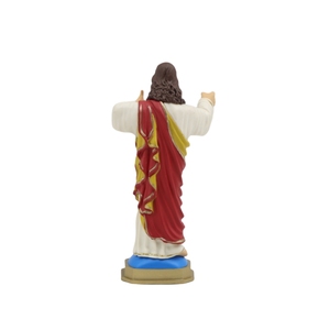 Figura de Resina del Sagrado Corazón de Jesús Cristo de Weivista, Modelo 25003E - Product Image 4