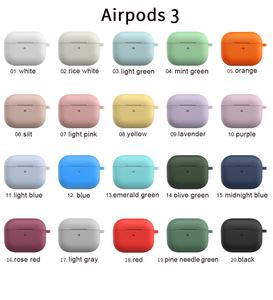 Ivanaze-Funda de silicona líquida <span class=keywords><strong>Original</strong></span> para Apple <span class=keywords><strong>Airpods</strong></span> <span class=keywords><strong>3</strong></span> 2021, funda protectora a prueba de golpes para auriculares <span class=keywords><strong>Airpods</strong></span> <span class=keywords><strong>3</strong></span> - Product Image 2