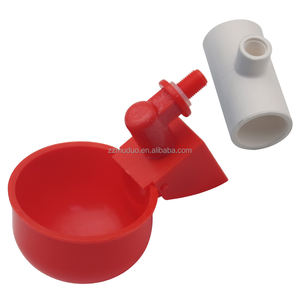 Abbeveratoi Automatici in Plastica per Pulcini con Raccordi a T Bianchi per Pulcini di un Giorno - Product Image 4