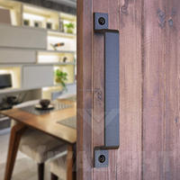 Manijas Rústicas de Estilo Industrial para Puertas Corredizas de Granja, para Cercas de Madera, Cobertizos y Garajes