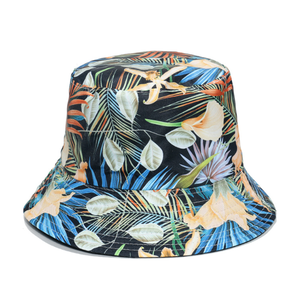 Sombreros de Paja Personalizados con Estampado Tropical Floral Bajo el Borde, Sombrero de Paja de Playa, Sombrero Hawaiano - Product Image 2