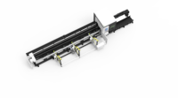 Máquina de Corte Láser para Tubos Tuosheng CNC Totalmente Automática de 6KW TS-TC6024 con Dos Mandriles, Sistema de Biselado y Servo Seguimiento de Carga