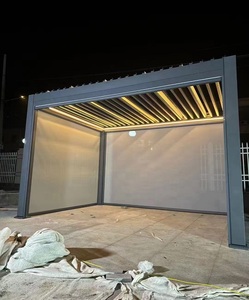 Venta al por mayor Pérgola Moderna Pérgolas Para Exterior Aluminio Pérgola Manual - Product Image 1