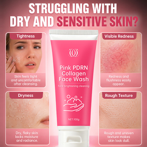 <span class=keywords><strong>Nettoyant</strong></span> Visage au Collagène PDRN Rose Marque Blanche – 7 Collagènes Éclaircissants, Hydratant et Réparateur <span class=keywords><strong>pour</strong></span> Peaux Sèches et Sensibles - Product Image 3