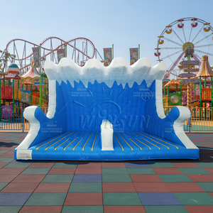 WINSUN Outdoor event Inflatable Fighting <b>Game</b> Wave Surf Castle Inflatable Surfboard <b>Machine</b> - Product Image 1