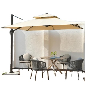 Parasol romain à flamme, parasol carré de 3 m pour patio, mobilier d'extérieur, parasol de soleil, parasol cantilever, parasol banane suspendu, parasol solaire, parasol romain - Product Image 6
