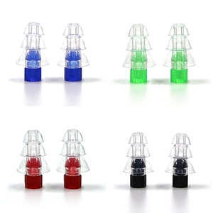 <strong>Best</strong> Silicone <strong>Ear</strong> <strong>Plugs</strong> Aluminum Case Noise Reduction Custom Logo High Fidelity Earplugs for Concert Music Festival <strong>Musicians</strong> - Product Image 2