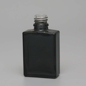 Flacons de <span class=keywords><strong>parfum</strong></span> <span class=keywords><strong>attar</strong></span> en cristal noir pour hommes 15ml 30ml 50 ml 100ml - Product Image 1