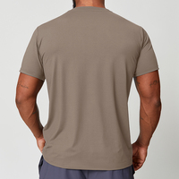 Vêtements pour hommes, t-shirt de sport à manches courtes, t-shirt de sport respirant, t-shirt de course pour la salle de sport