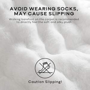 <span class=keywords><strong>Tapis</strong></span> de sol moderne rectangulaire en fourrure de lapin <span class=keywords><strong>blanc</strong></span> en peluche, lavable, antidérapant, pour salon, chambre à coucher, chambre d'enfant, chambre d'adolescent - Product Image 3